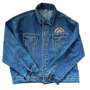 Women's vintage Y2K XXL denim jacket